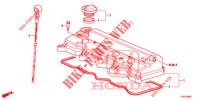 COUVERCLE DE CULASSE (1.8L) pour Honda CIVIC 1.8 EXECUTIVE 5 Portes 6 vitesses manuelles 2013