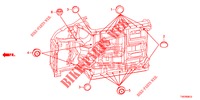 ANNEAU (INFERIEUR) pour Honda CIVIC DIESEL 2.2 EXECUTIVE 5 Portes 6 vitesses manuelles 2013