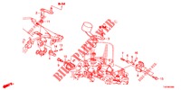 BRAS DE SELECTION/LEVIER DE SELECTION (DIESEL) (2.2L) pour Honda CIVIC DIESEL 2.2 EXECUTIVE 5 Portes 6 vitesses manuelles 2013