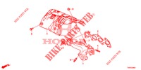 COLLECTEUR D'ECHAPPEMENT (DIESEL) (2.2L) pour Honda CIVIC DIESEL 2.2 EXECUTIVE 5 Portes 6 vitesses manuelles 2013