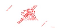 DEMARREUR (DENSO) (DIESEL) (2.2L) pour Honda CIVIC DIESEL 2.2 EXECUTIVE 5 Portes 6 vitesses manuelles 2013