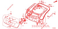 HAYON ARRIERE pour Honda CIVIC DIESEL 2.2 EXECUTIVE 5 Portes 6 vitesses manuelles 2013