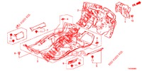 TAPIS DE SOL pour Honda CIVIC DIESEL 2.2 EXECUTIVE 5 Portes 6 vitesses manuelles 2013