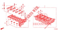 CULASSE (DIESEL) (2.2L) pour Honda CIVIC DIESEL 2.2 S 5 Portes 6 vitesses manuelles 2013