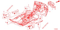 TAPIS DE SOL pour Honda CIVIC DIESEL 1.6 EXECUTIVE AUDIOLESS 5 Portes 6 vitesses manuelles 2015