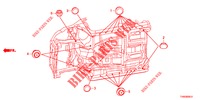 ANNEAU (INFERIEUR) pour Honda CIVIC DIESEL 1.6 EXCLUSIVE 5 Portes 6 vitesses manuelles 2015