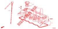 COUVERCLE DE CULASSE (1.8L) pour Honda CIVIC 1.8 EXECUTIVE 5 Portes 5 vitesses automatique 2015