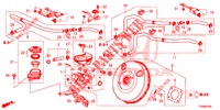 MAITRE CYLINDRE DE FREIN/ALIMENTATION PRINCIPALE (LH) pour Honda CIVIC 1.4 ELEGANCE 5 Portes 6 vitesses manuelles 2016