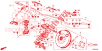 MAITRE CYLINDRE DE FREIN/ALIMENTATION PRINCIPALE (DIESEL) (LH) pour Honda CIVIC DIESEL 1.6 EXECUTIVE NAVI EDITION X 5 Portes 6 vitesses manuelles 2016