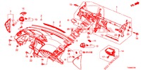 PANNEAU D'INSTRUMENT (LH) pour Honda CIVIC DIESEL 1.6 EXECUTIVE NAVI EDITION X 5 Portes 6 vitesses manuelles 2016