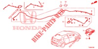 ANTENNE (LH) pour Honda CIVIC DIESEL 1.6 LIFSTYLE 5 Portes 6 vitesses manuelles 2016