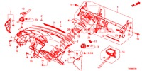 PANNEAU D'INSTRUMENT (LH) pour Honda CIVIC DIESEL 1.6 LIFSTYLE 5 Portes 6 vitesses manuelles 2016