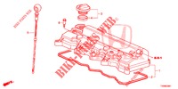 COUVERCLE DE CULASSE (1.8L) pour Honda CIVIC 1.8 S 5 Portes 6 vitesses manuelles 2016