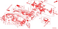 PANNEAU D'INSTRUMENT (LH) pour Honda CIVIC  1.0 S 5 Portes 6 vitesses manuelles 2017