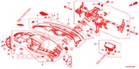 PANNEAU D'INSTRUMENT (LH) pour Honda CIVIC 1.0 S 5 Portes full automatique 2017