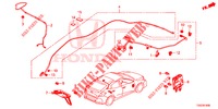 ANTENNE (LH) pour Honda CIVIC 1.5 SPORT PLUS 5 Portes 6 vitesses manuelles 2017