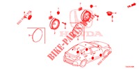 HAUT PARLEUR pour Honda CIVIC  1.0 S 5 Portes 6 vitesses manuelles 2018