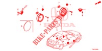 HAUT PARLEUR pour Honda CIVIC DIESEL 1.6 ENTRY 5 Portes 6 vitesses manuelles 2018