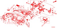 PANNEAU D'INSTRUMENT (LH) pour Honda CIVIC DIESEL 1.6 ENTRY 5 Portes 9 vitesses automatique 2018