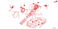HAUT PARLEUR pour Honda CIVIC DIESEL 1.6 MID 5 Portes 6 vitesses manuelles 2018
