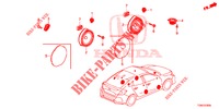 HAUT PARLEUR pour Honda CIVIC DIESEL 1.6 MID 5 Portes 9 vitesses automatique 2018