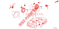 HAUT PARLEUR pour Honda CIVIC DIESEL 1.6 MID Black Edition 5 Portes 9 vitesses automatique 2018