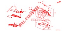 GARNITURE D'INSTRUMENT (COTE DE PASSAGER) (LH) pour Honda CIVIC DIESEL 1.6 S 5 Portes 6 vitesses manuelles 2018