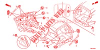 ANNEAU (ARRIERE) pour Honda CIVIC TOURER DIESEL 1.6 COMFORT 5 Portes 6 vitesses manuelles 2014