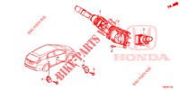 COMMUTATEUR COMBINE pour Honda CIVIC TOURER DIESEL 1.6 COMFORT 5 Portes 6 vitesses manuelles 2014