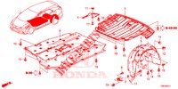 COUVERCLE INFERIEUR pour Honda CIVIC TOURER DIESEL 1.6 COMFORT 5 Portes 6 vitesses manuelles 2014