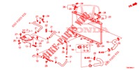 FLEXIBLE DE RADIATEUR/RESERVOIR DE RESERVE (DIESEL) pour Honda CIVIC TOURER DIESEL 1.6 COMFORT 5 Portes 6 vitesses manuelles 2014