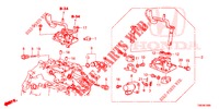 LEVIER DE CHANGEMENT (DIESEL) pour Honda CIVIC TOURER DIESEL 1.6 COMFORT 5 Portes 6 vitesses manuelles 2014