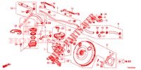 MAITRE CYLINDRE DE FREIN/ALIMENTATION PRINCIPALE (DIESEL) (LH) pour Honda CIVIC TOURER DIESEL 1.6 COMFORT 5 Portes 6 vitesses manuelles 2014