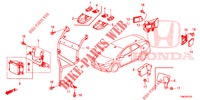 RADAR pour Honda CIVIC TOURER DIESEL 1.6 COMFORT 5 Portes 6 vitesses manuelles 2014