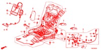 COMP. DE SIEGE AV. (D.) (SIEGE REGLAGE MANUEL) pour Honda CIVIC TOURER DIESEL 1.6 S 5 Portes 6 vitesses manuelles 2014