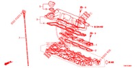 COUVERCLE DE CULASSE (DIESEL) pour Honda CIVIC TOURER DIESEL 1.6 S 5 Portes 6 vitesses manuelles 2014