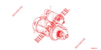 DEMARREUR (DIESEL) (DENSO) pour Honda CIVIC TOURER DIESEL 1.6 S 5 Portes 6 vitesses manuelles 2014