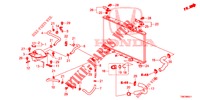 FLEXIBLE DE RADIATEUR/RESERVOIR DE RESERVE (DIESEL) pour Honda CIVIC TOURER DIESEL 1.6 S 5 Portes 6 vitesses manuelles 2014