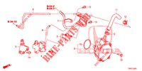 TUYAU D'INSTALLATION/POMPE A VIDE (DIESEL) pour Honda CIVIC TOURER DIESEL 1.6 S 5 Portes 6 vitesses manuelles 2014