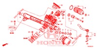 BOITE DE VITESSES DE P.S. (LH) pour Honda CIVIC TOURER 1.8 LIFESTYLE 5 Portes 6 vitesses manuelles 2014