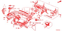 PANNEAU D'INSTRUMENT (LH) pour Honda CIVIC TOURER 1.8 LIFESTYLE 5 Portes 6 vitesses manuelles 2014