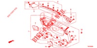 GARNITURE DE HAYON AR. pour Honda CIVIC TOURER 1.8 EXECUTIVE 5 Portes 5 vitesses automatique 2014
