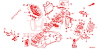 UNITE DE COMMANDE (CABINE) (1) (LH) pour Honda CIVIC TOURER 1.8 EXECUTIVE 5 Portes 5 vitesses automatique 2014