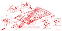 GARNITURE DE PLAFOND pour Honda CIVIC TOURER DIESEL 1.6 COMFORT 5 Portes 6 vitesses manuelles 2015