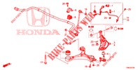 ARTICULATION AVANT pour Honda CIVIC TOURER DIESEL 1.6 EXECUTIVE 5 Portes 6 vitesses manuelles 2015