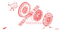 EMBRAYAGE (DIESEL) pour Honda CIVIC TOURER DIESEL 1.6 EXECUTIVE 5 Portes 6 vitesses manuelles 2015