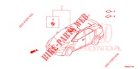 FAISCEAU DES FILS (6) (LH) pour Honda CIVIC TOURER DIESEL 1.6 EXECUTIVE 5 Portes 6 vitesses manuelles 2015