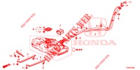 TUYAU DE REMPLISSAGE DE CARBURANT pour Honda CIVIC TOURER 1.8 COMFORT 5 Portes 5 vitesses automatique 2015