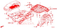 COUVERCLE INFERIEUR pour Honda CIVIC TOURER 1.8 EXECUTIVE NAVI 5 Portes 6 vitesses manuelles 2015