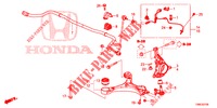 ARTICULATION AVANT pour Honda CIVIC TOURER 1.8 LIFESTYLE 5 Portes 5 vitesses automatique 2015